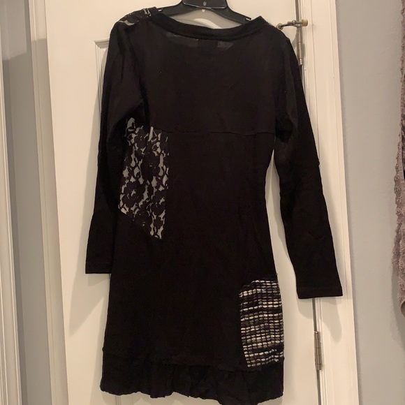 Emma G black knit dress - Picture 4 of 4